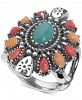 American West Multi-Gemstone Statement Ring (3-1/2 ct. t. w. ) in Sterling Silver