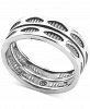 American West Stackable Statement Ring in Sterling Silver