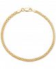 Giani Bernini Tulipano Link Chain Bracelet in 18k Gold-Plated Sterling Silver, Created for Macy's