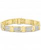 Men's Diamond Link Bracelet (3 ct. t. w. ) in 10k Gold