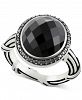 Peter Thomas Roth Onyx (8-2/3 ct. t. w. ) & Black Spinel Ring in Sterling Silver