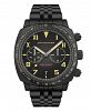 Spinnaker Men's Hull Chronograph Solid Ip-Black Stainless Steel Bracelet Watch, 42mm