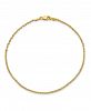 Ropa Anklet in 14k Yellow Gold