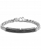 Effy Black Sapphire Cluster Bracelet (1-7/8 ct. t. w. ) in Sterling Silver