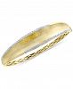 Effy Diamond Textured Bangle Bracelet (3/4 ct. t. w. ) in 14k Gold