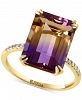 Effy Ametrine (9-5/8 ct. t. w. ) & Diamond (1/20 ct. t. w. ) Ring in 14k Gold