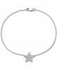Diamond Pave Star Bracelet (1/7 ct. t. w. ) in Sterling Silver