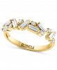 Effy Diamond Baguette Scattered Cluster Band (7/8 ct. t. w. ) in 14k Gold