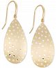 Simone I Smith Brushed Confetti Drop Earrings in 18k Gold over Sterling Silver