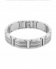 Men's Diamond (1/4 ct. t. w. ) Bracelet in Stainless Steel