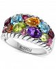 Effy Multi-Gemstone Cluster Statement Ring (3-1/3 ct. t. w. ) in Sterling Silver
