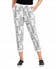 Style & Co Printed Cuffed Pants, Created for Macy's