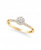 Diamond Engagement Ring (5/8 ct. t. w. ) in 14k White, Yellow or Rose Gold