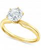 Diamond Solitaire Engagement Ring (2 ct. t. w. ) in 14k White or Yellow Gold