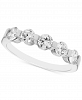Diamond Five Stone Band (1 ct. t. w. ) in 14k White or Yellow Gold