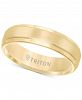 Satin Comfort-Fit Band in Rose or Yellow Tungsten Carbide (6mm)