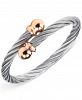 Charriol Unisex Celtic Two-Tone Cable Bangle Bracelet