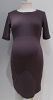 Rhonda Maternity purple 3/4 sleeve dress - M
